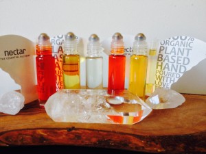 Hand-Crafted, Crystal Infused Essential oil Perfumes