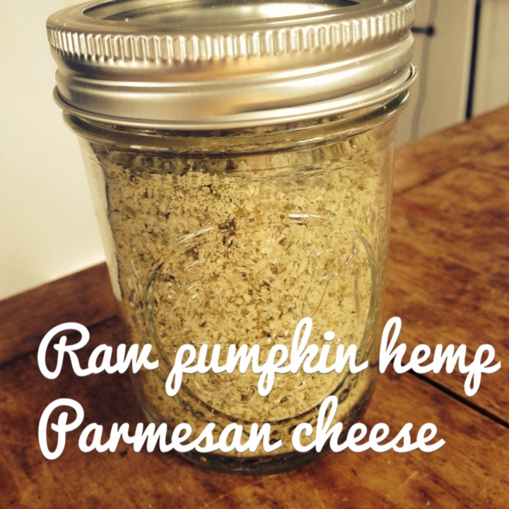 Raw Pumpkin Hemp Parmesan