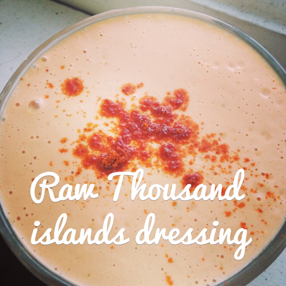 Raw Thousand Island Dressing